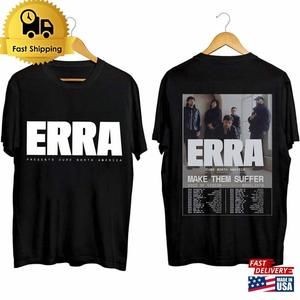 Erra Cure  North American Tour Shirt Band Fan Concert Unisex  2 Sided